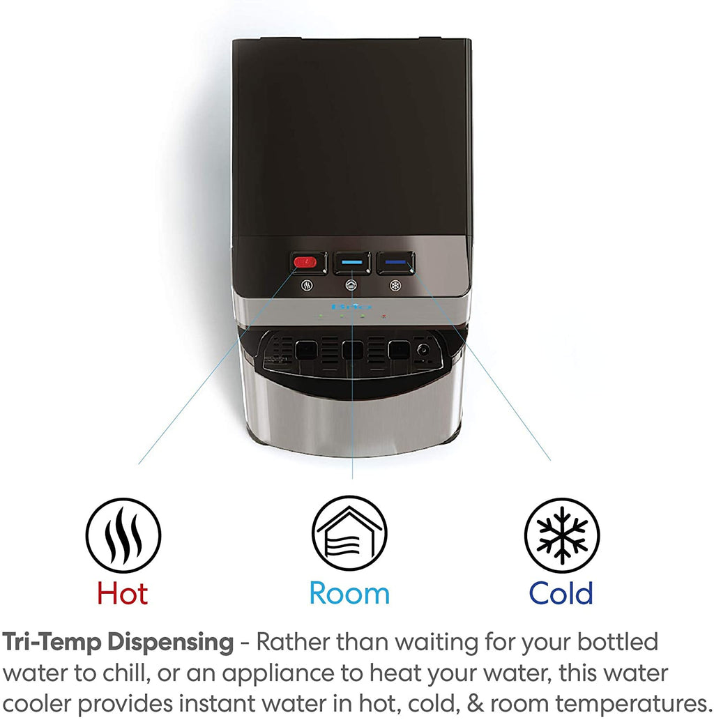 Brio Self Cleaning Bottom Loading Water Cooler Water Dispenser 3 Temperature Settings