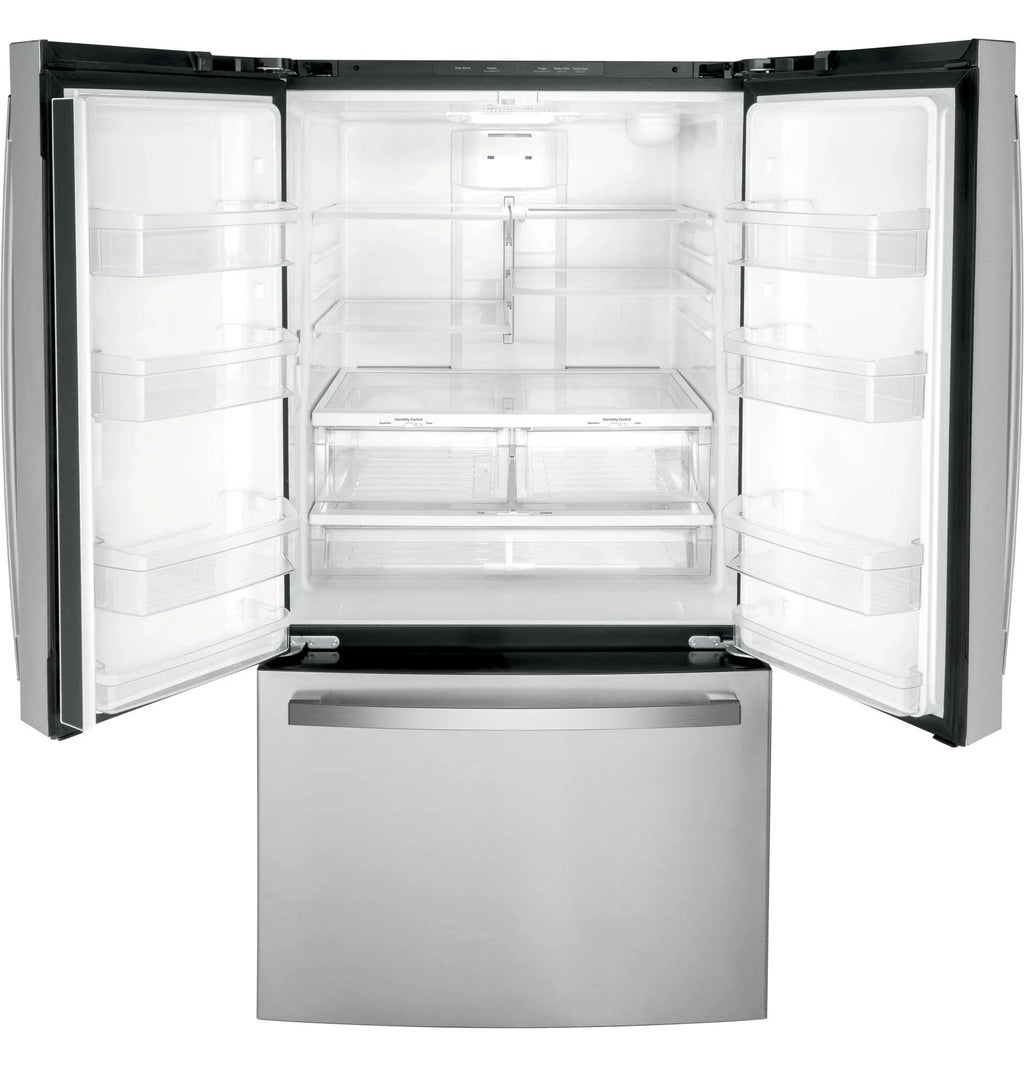 GE 27.0 Cu. ft. Fingerprint Resistant Stainless Steel French Door Refrigerator