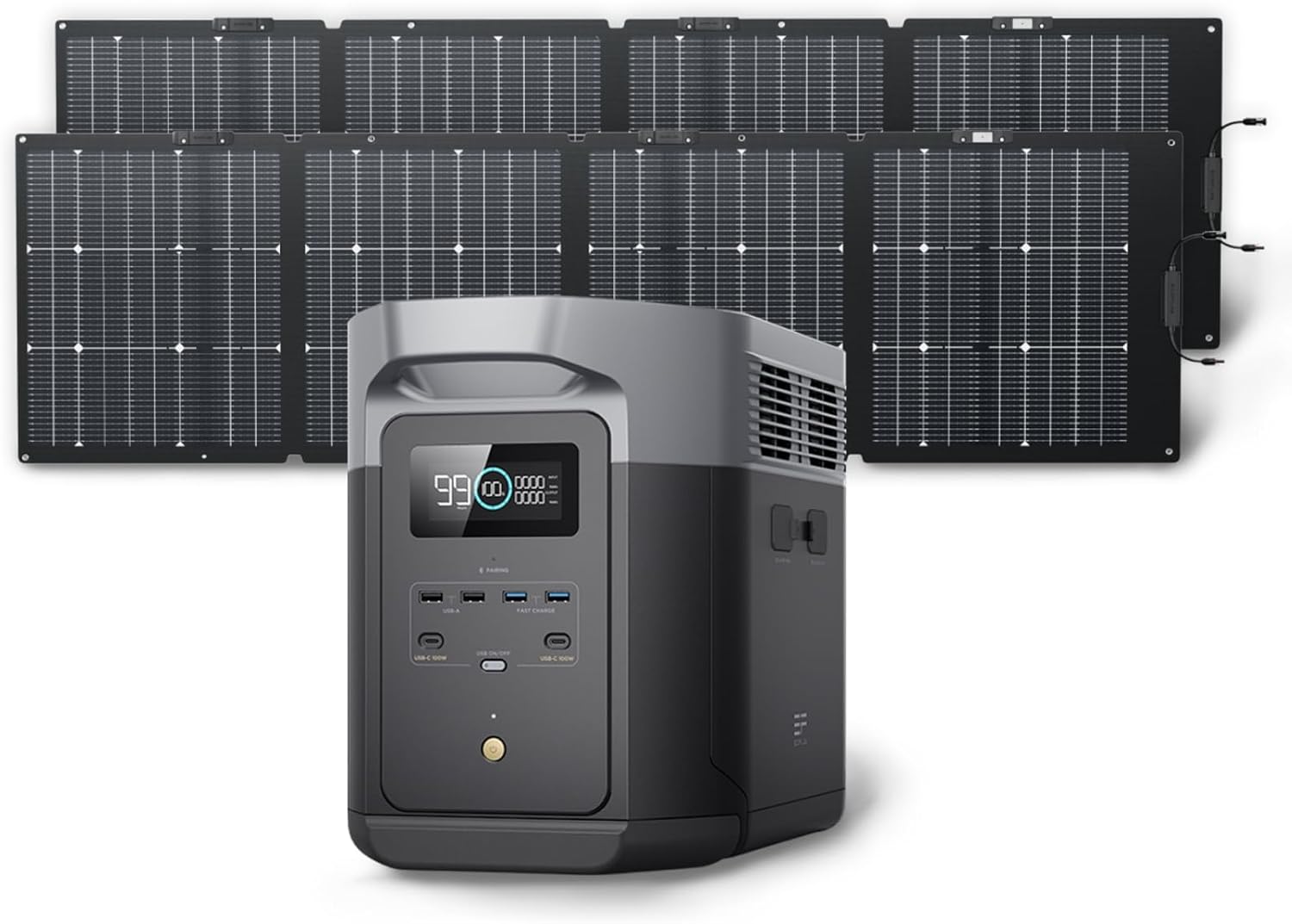 Portable Power Station Delta 2 Max – 2400W Solar Generator