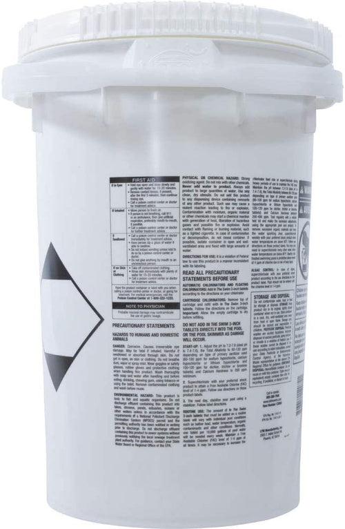 3 INCH CHLORINE TABLETS 50 LBS