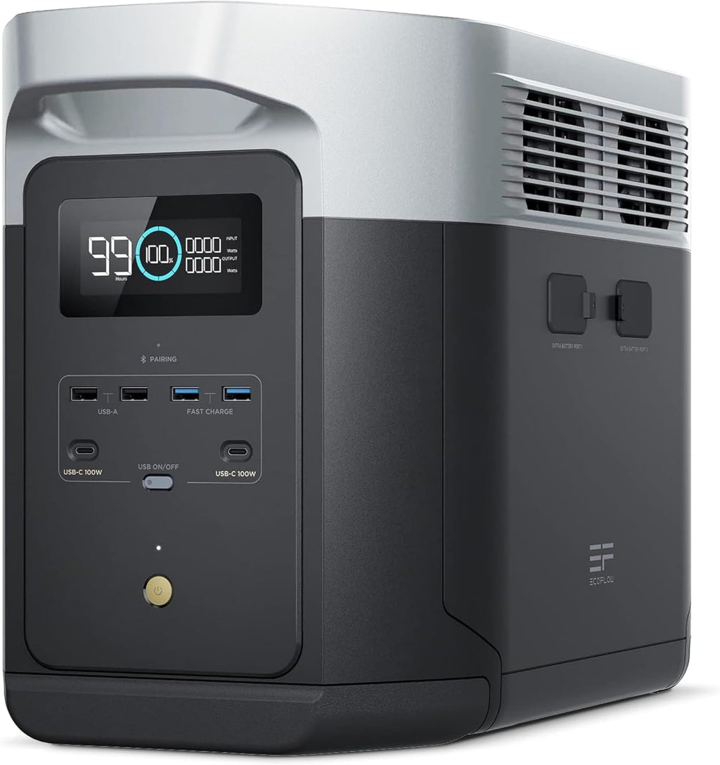 Portable Power Station Delta 2 Max – 2400W Solar Generator